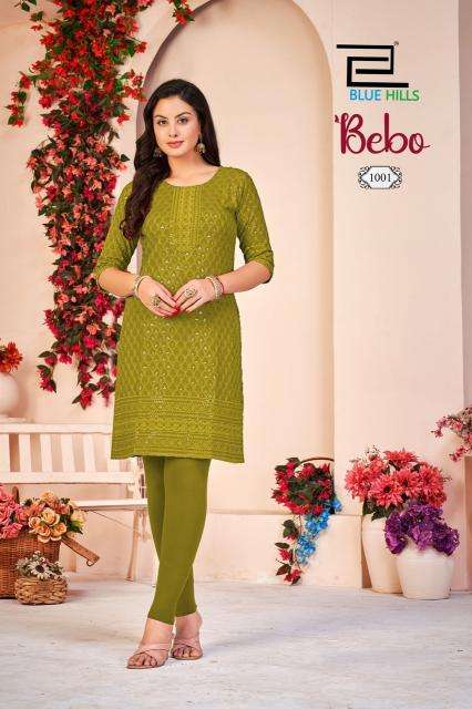 Blue hills bebo Wholesale kurtis in Mehsana