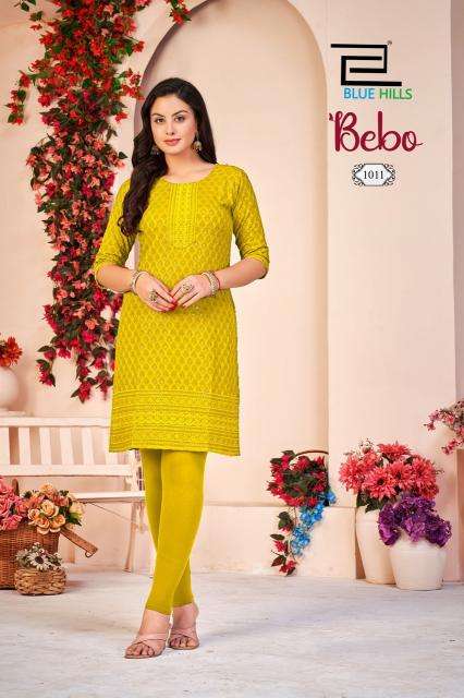 Blue hills bebo Wholesale kurtis in Mehsana
