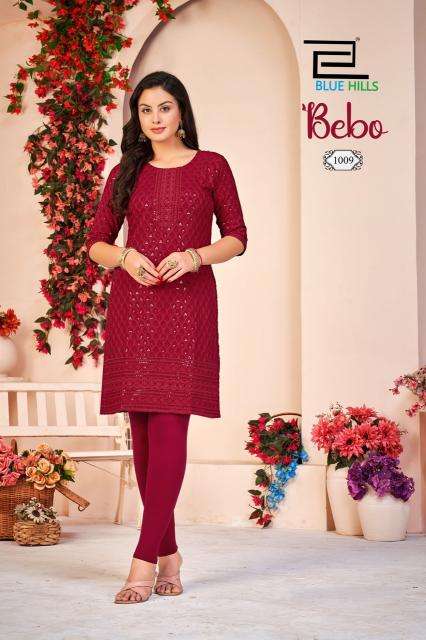 Blue hills bebo Wholesale kurtis in Mehsana