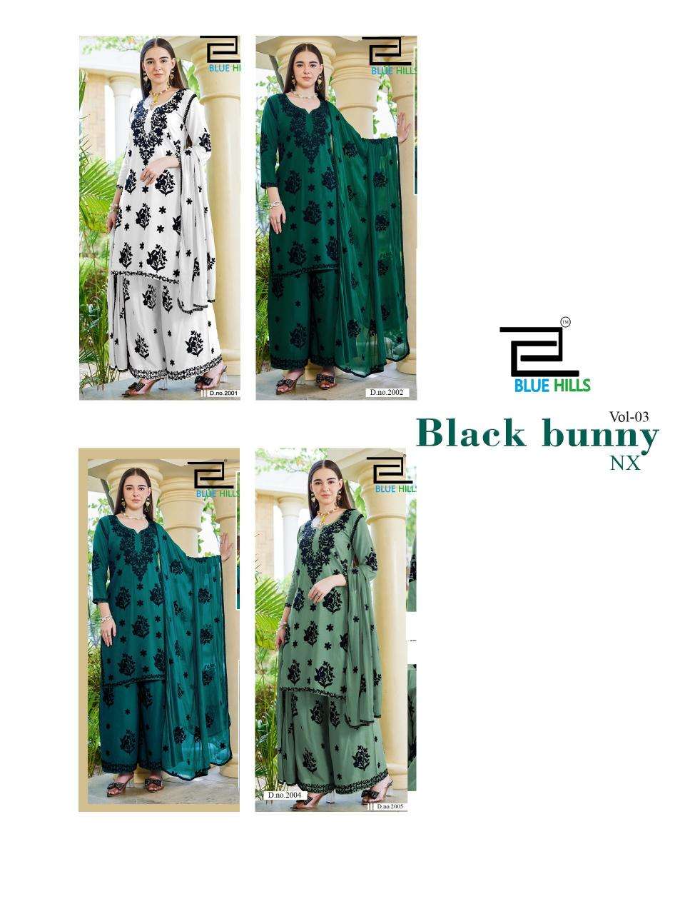Blue hills black bunny vol 30 Wholesale kurtis in Anand
