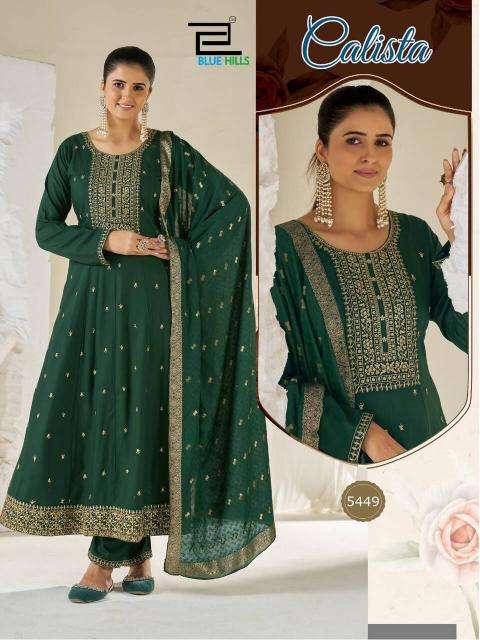 Blue hills calista Wholesale kurtis in Jamnagar