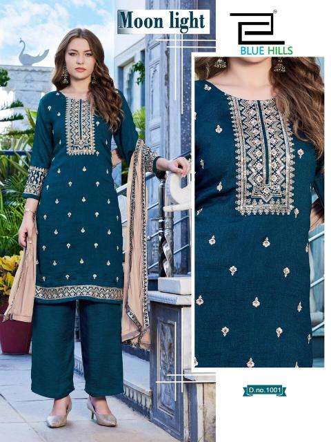 Blue hills moon light Kurti wholesale suppliers in Bhavnagar