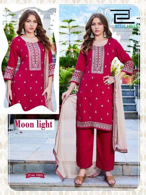 Blue hills moon light Kurti wholesale suppliers in Bhavnagar