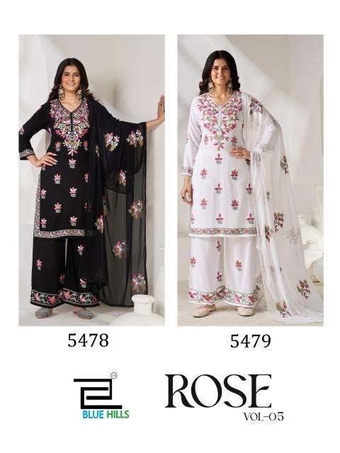 Blue hills rose vol 5 Wholesale kurtis in Morbi