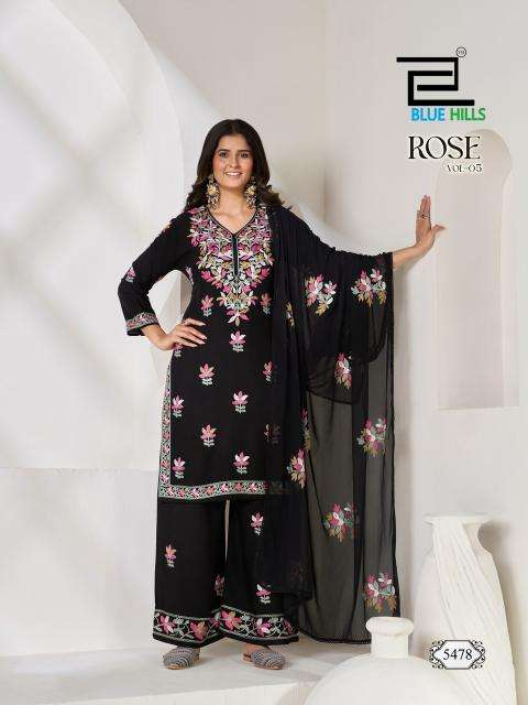 Blue hills rose vol 5 Wholesale kurtis in Morbi