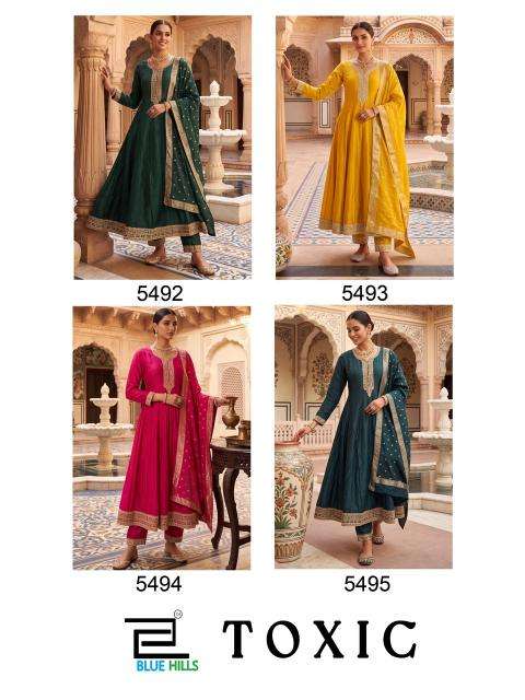 Blue hills toxic Wholesale kurtis in Mahisagar