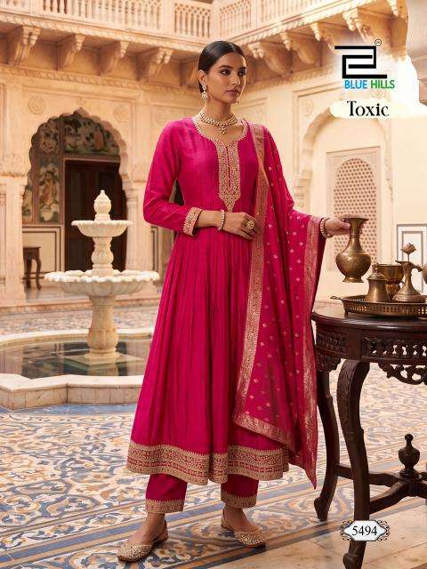 Blue hills toxic Wholesale kurtis in Mahisagar