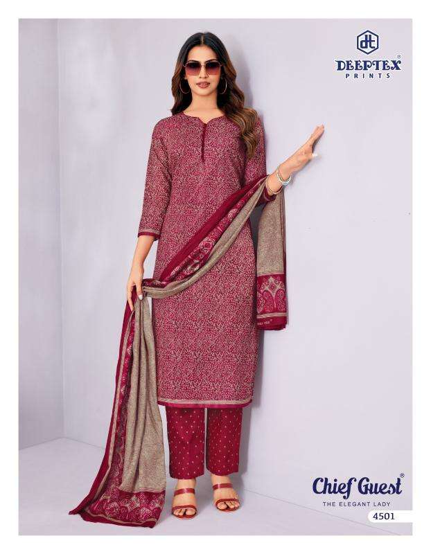 Deeptex chief guest vol 45 Dress material wholesalers Aravalli