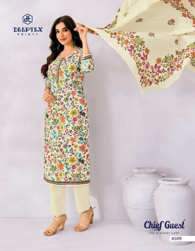 Deeptex chief guest vol 45 Dress material wholesalers Aravalli