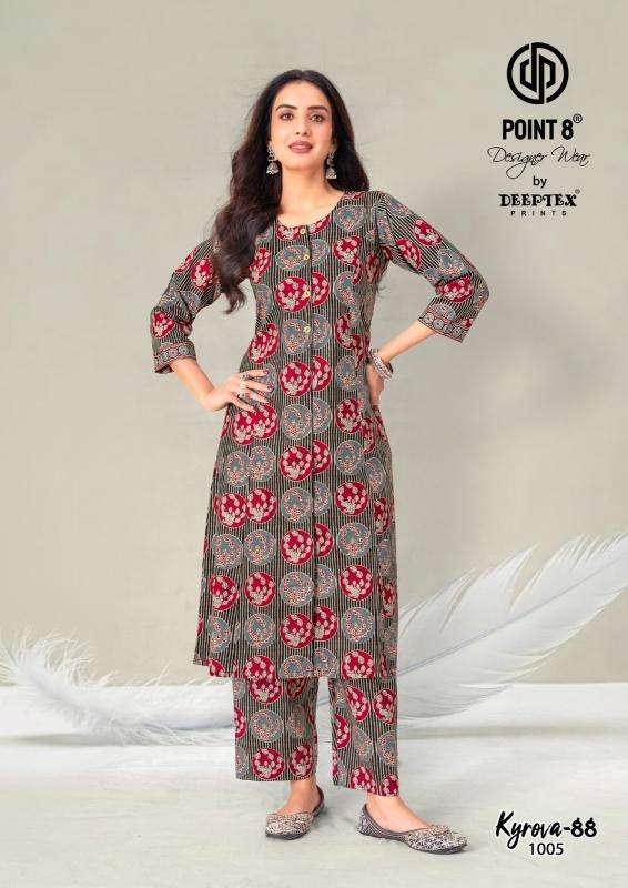 Deeptex kyrova-88 vol-1 Ladies kurti wholesale in Botad
