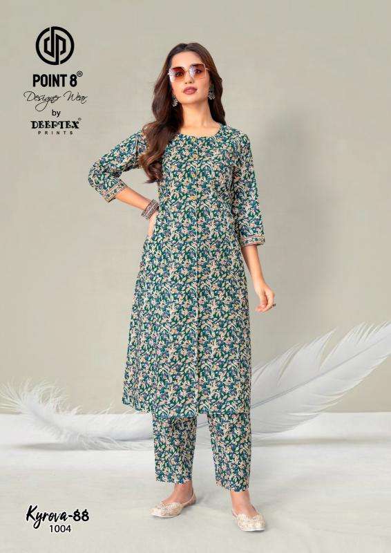 Deeptex kyrova-88 vol-1 Ladies kurti wholesale in Botad