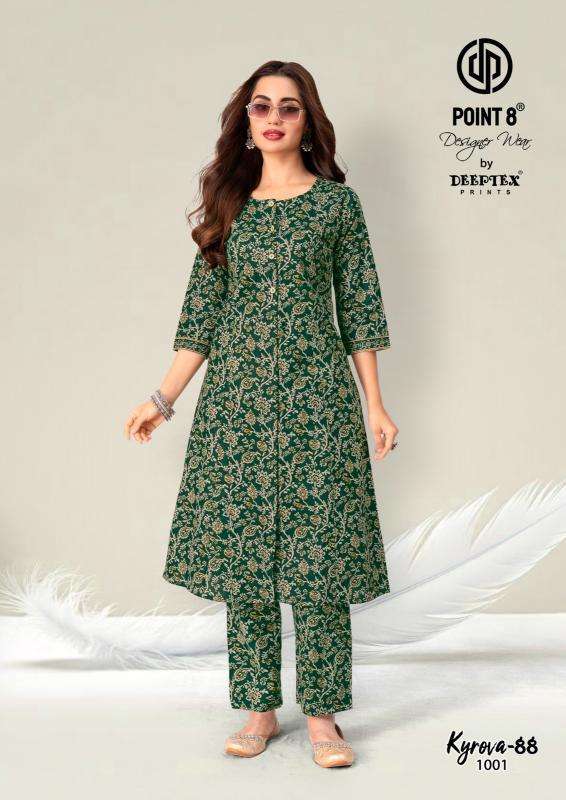 Deeptex kyrova-88 vol-1 Ladies kurti wholesale in Botad