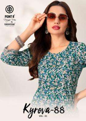 Deeptex kyrova-88 vol-1 Ladies kurti wholesale in Botad