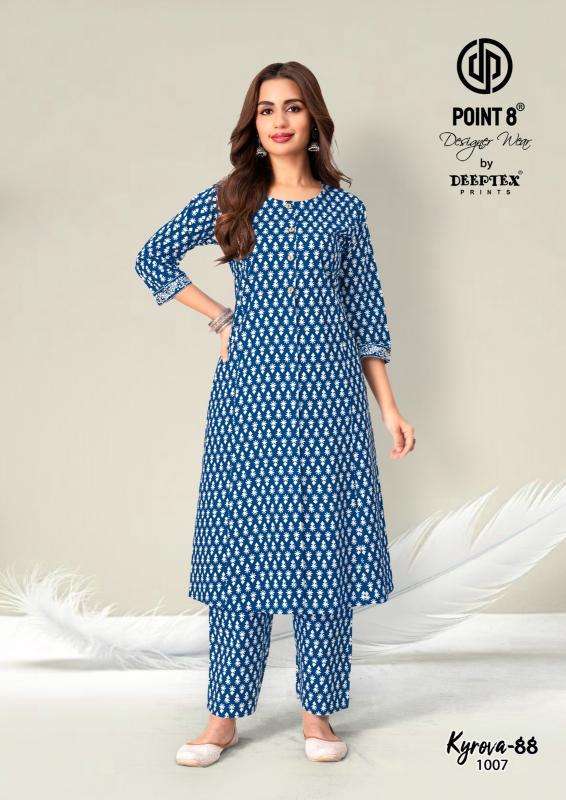 Deeptex kyrova-88 vol-1 Ladies kurti wholesale in Botad