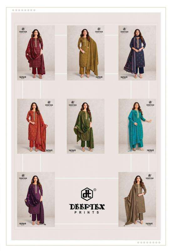 Deeptex mausami vol 4 Botad dress material market