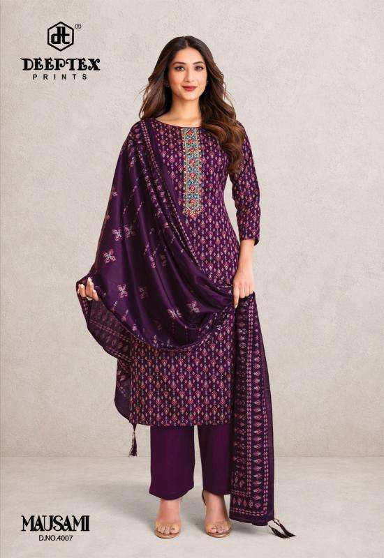 Deeptex mausami vol 4 Botad dress material market