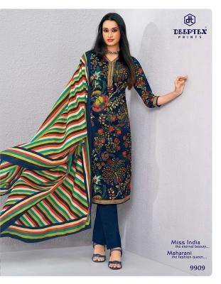 Deeptex miss india vol 99 Wholesale dress fabrics in Dang