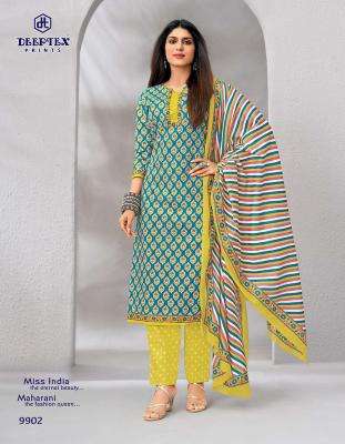 Deeptex miss india vol 99 Wholesale dress fabrics in Dang
