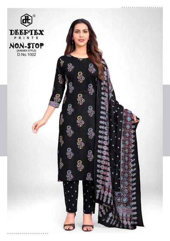 Deeptex non stop ajrakh vol 1 Dress material suppliers in Kachchh