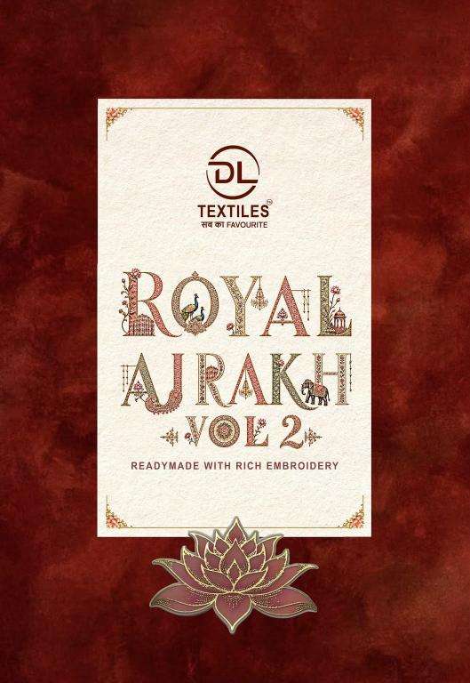 DL royal ajrakh vol-2  Wholesale kurti suppliers in Kheda