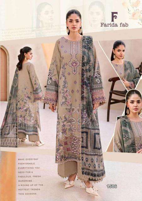 Farida fab crimson vol-15 Wholesale Pakistani clothing