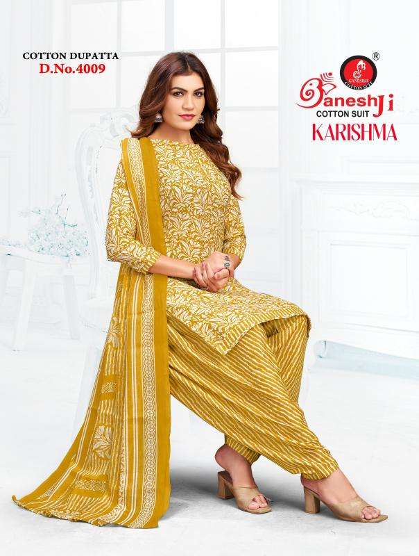 Ganeshji karishma patiyala vol 4  Banaskantha dress wholesalers