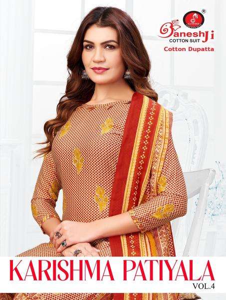 Ganeshji karishma patiyala vol 4  Banaskantha dress wholesalers