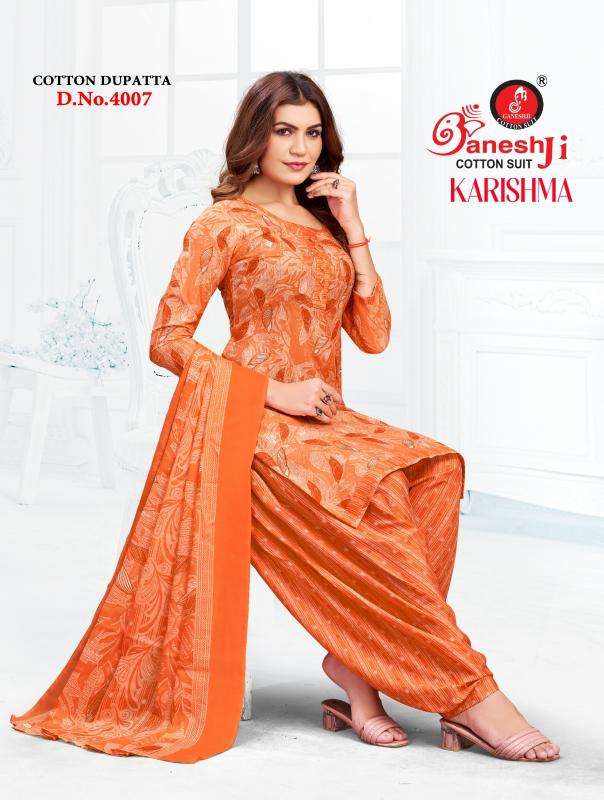Ganeshji karishma patiyala vol 4  Banaskantha dress wholesalers
