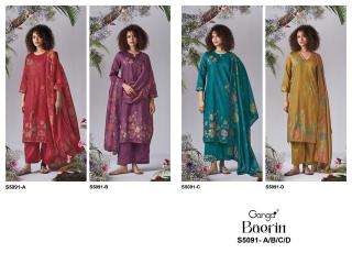 Ganga baerin 5091 Wholesale dress material suppliers in Mehsana