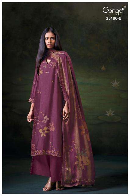 Ganga briesa 5186 Wholesale dress material distributors in Mehsana