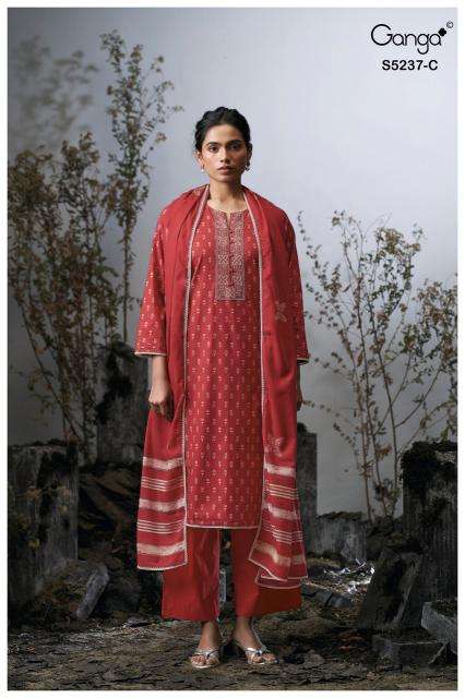 Ganga cazzie 5237  Wholesale clothing market
