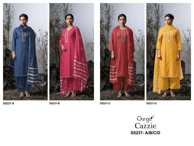 Ganga cazzie 5237  Wholesale clothing market