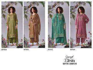 Ganga elisia 5116 Dress fabric suppliers in Anand