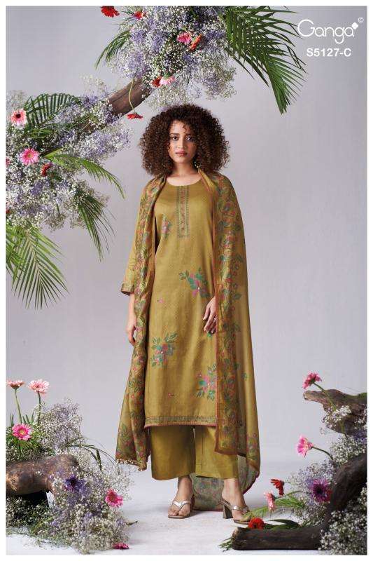Ganga gessie 5127 Dress material suppliers in Morbi