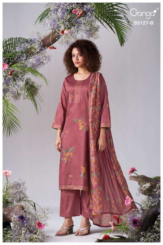 Ganga gessie 5127 Dress material suppliers in Morbi
