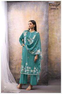 Ganga jivisha 5062 Khadi dress material wholesale market