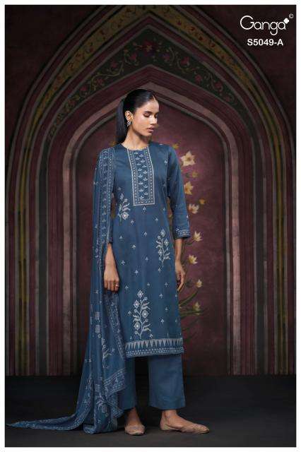 Ganga jolie 5049 Wholesale textile market in Bhavnagar