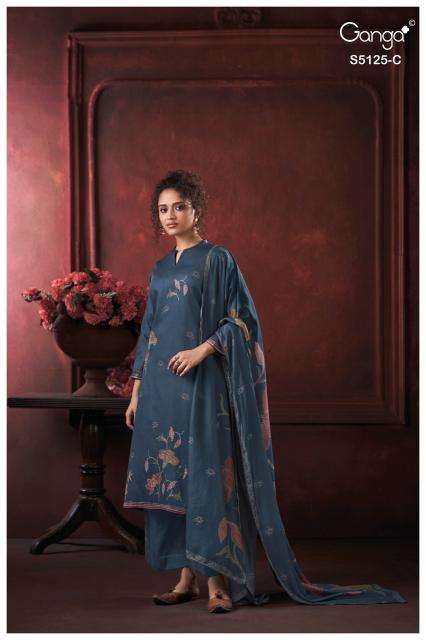 Ganga karina 5125 Wholesale textile market in Anand
