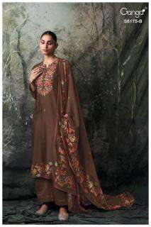 Ganga nelieska 5175 Dress material manufacturers in Mehsana