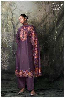 Ganga nelieska 5175 Dress material manufacturers in Mehsana