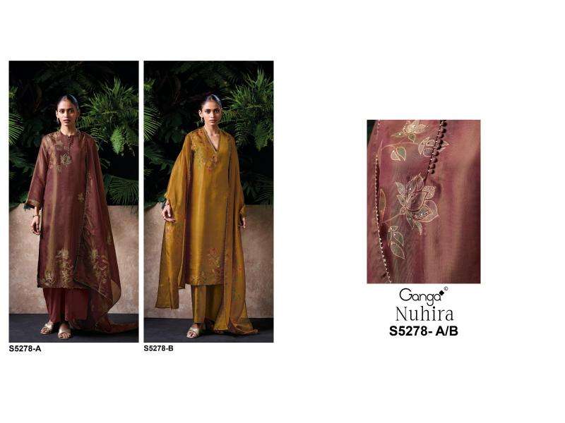 Ganga nuhira 5278 Wholesale dress fabrics