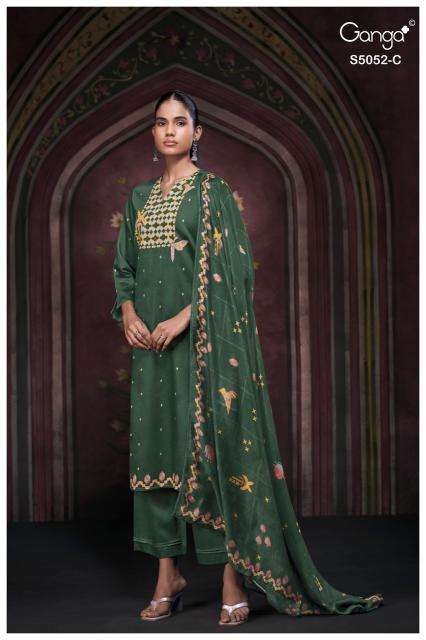 Ganga nyrisha 5052 Wholesale dress suppliers in Dang