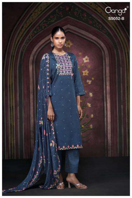 Ganga nyrisha 5052 Wholesale dress suppliers in Dang