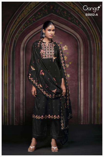 Ganga nyrisha 5052 Wholesale dress suppliers in Dang