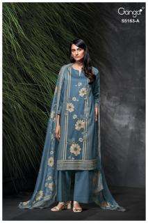 Ganga paesyn 5163 Dress material suppliers in Anand