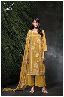 Ganga paesyn 5163 Dress material suppliers in Anand