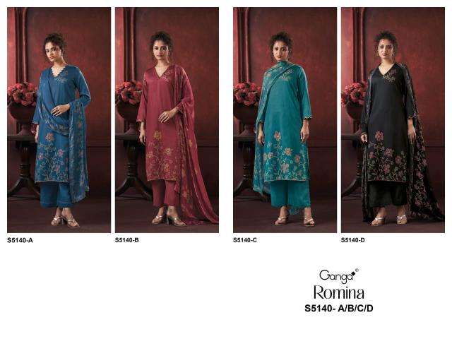 Ganga romina 5140 Wholesale fabric market in Dang