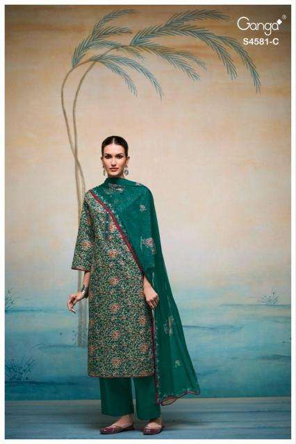 Ganga ruby 4581 Dress material manufacturers in Morbi