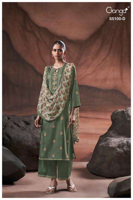 Ganga sharvari 5100 Wholesale clothing market in Anand