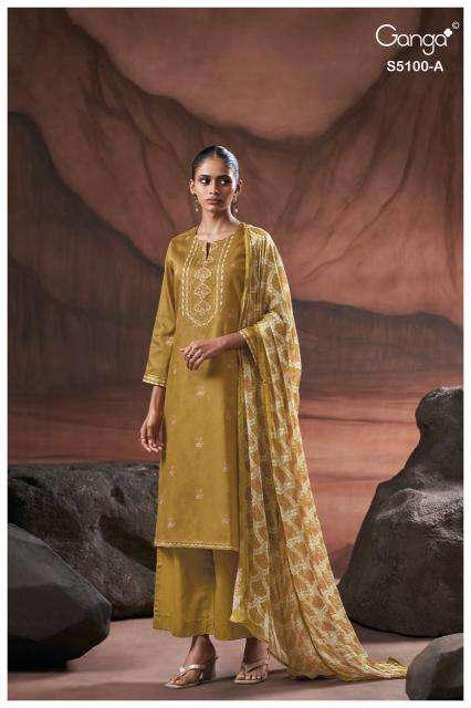 Ganga sharvari 5100 Wholesale clothing market in Anand